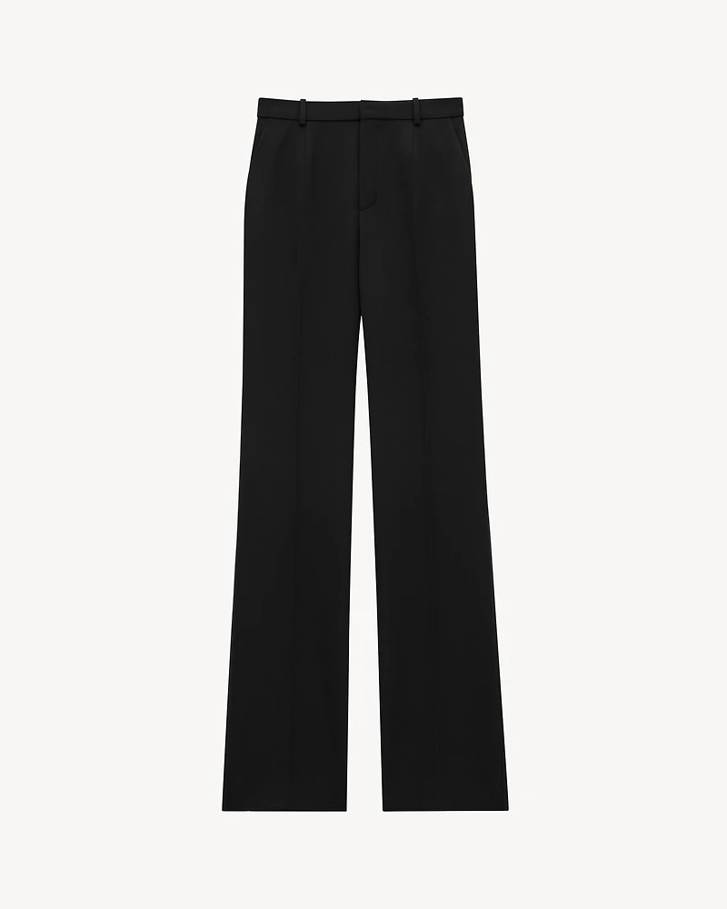 Flared Tuxedo Pants Grain de Poudre