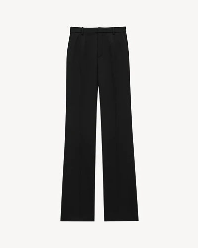 Flared Tuxedo Pants Grain de Poudre
