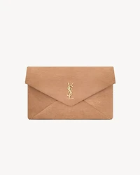 CASSANDRE large envelope pouch in nubuck