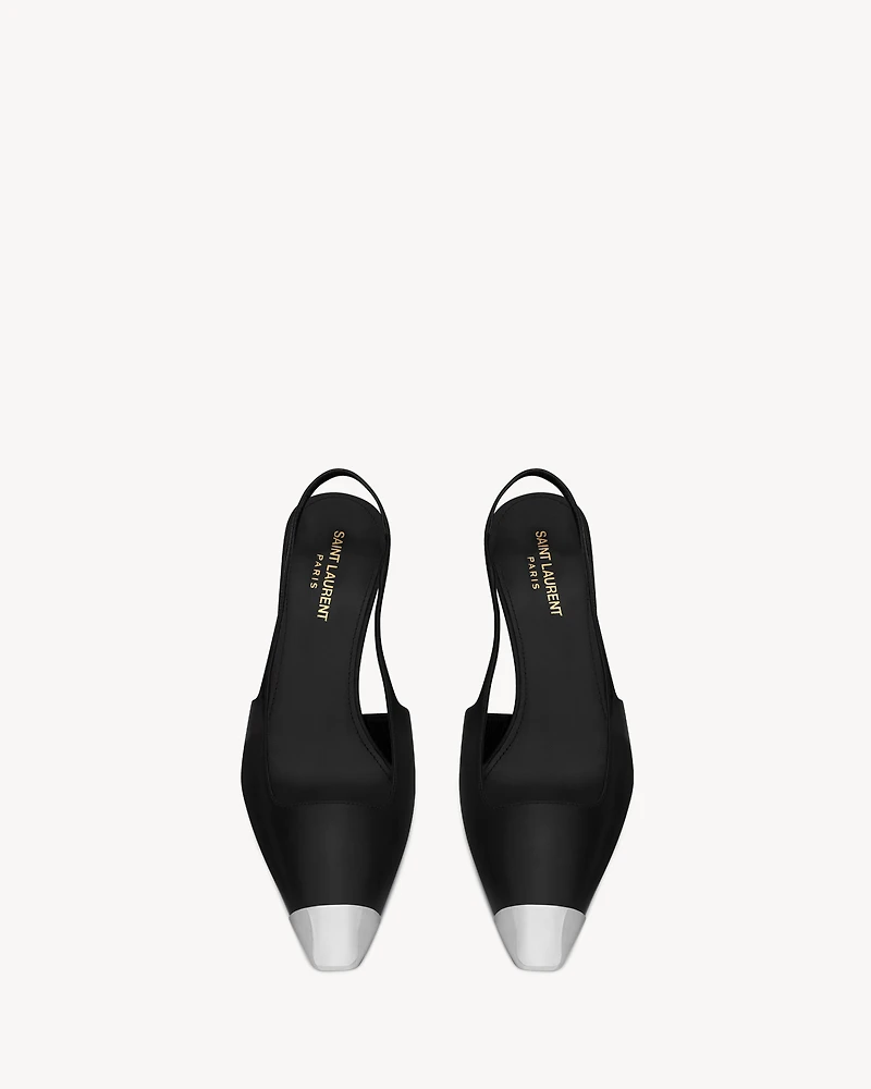BLADE slingback pumps smooth leather