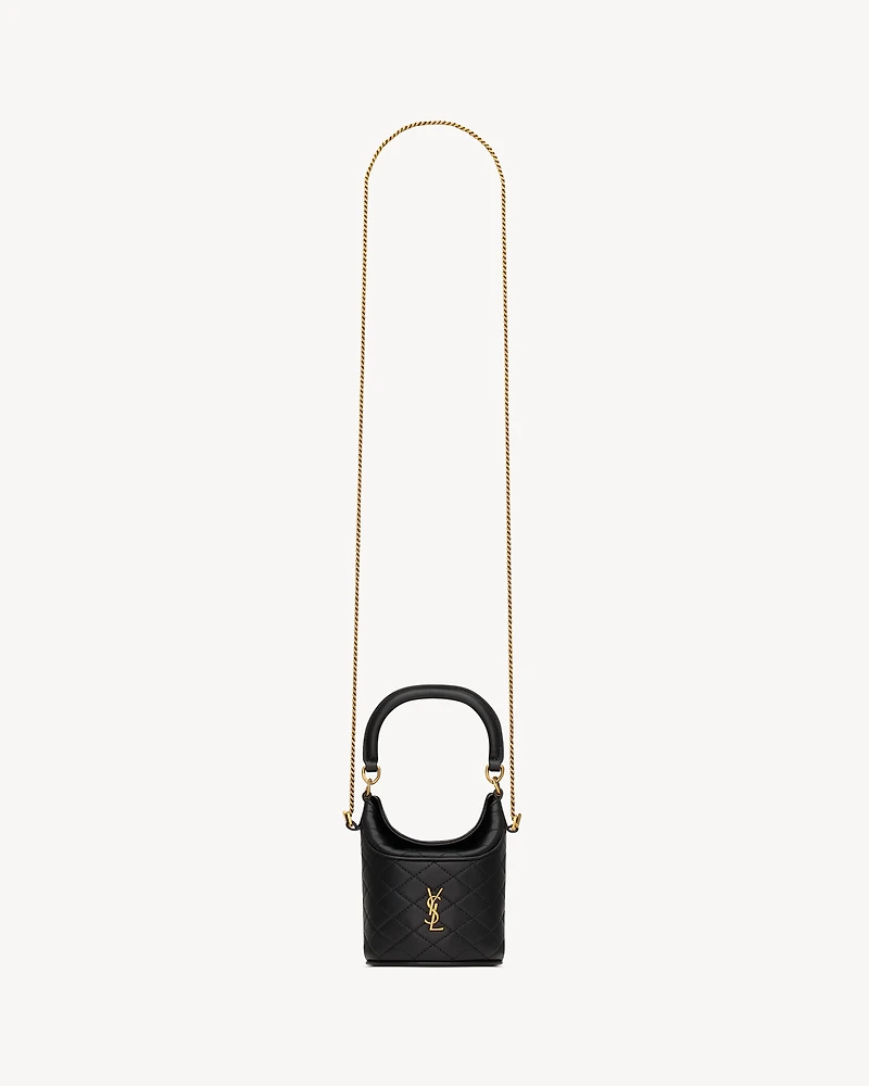 GABY mini bucket in lambskin