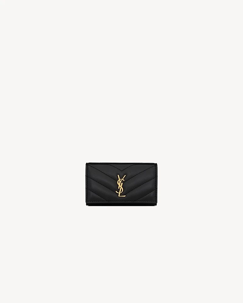 CASSANDRE MATELASSÉ SLIM KEY CASE IN QUILTED LAMBSKIN