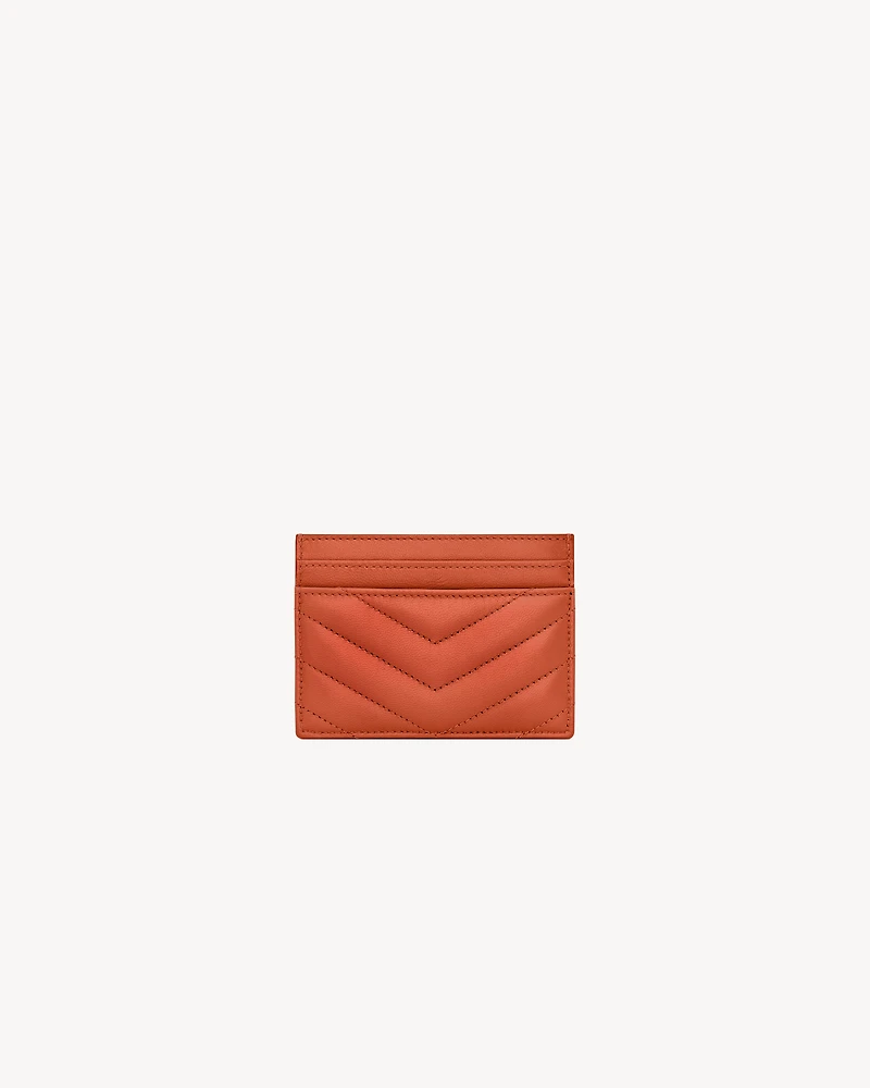CASSANDRE card case in lambskin