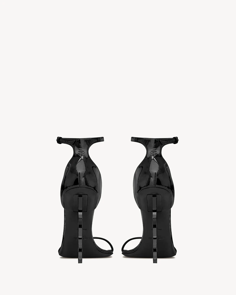 opyum sandals patent leather