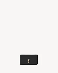 CASSANDRE phone holder in smooth leather