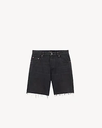 bermuda shorts black vendôme denim