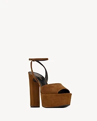 JODIE platform sandals suede
