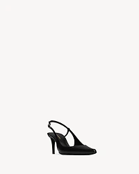 VENDOME slingback pumps glazed leather