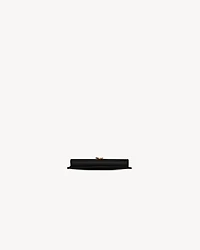 UPTOWN FLAP CARD CASE IN GRAIN DE POUDRE LEATHER