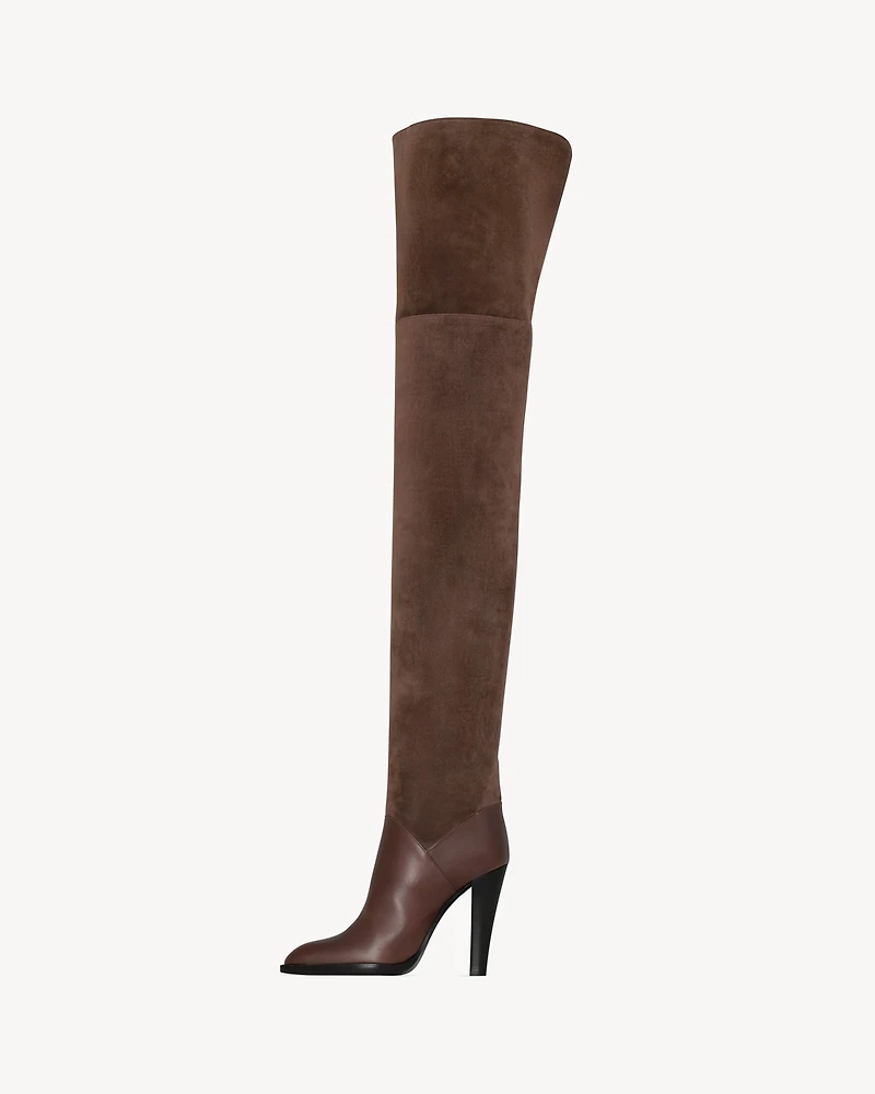 NADJA boots smooth leather and suede