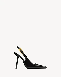 LEE slingback pumps patent leather