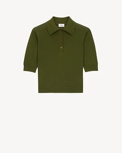polo cotton knit