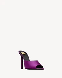 GOLDIE mules satin crepe