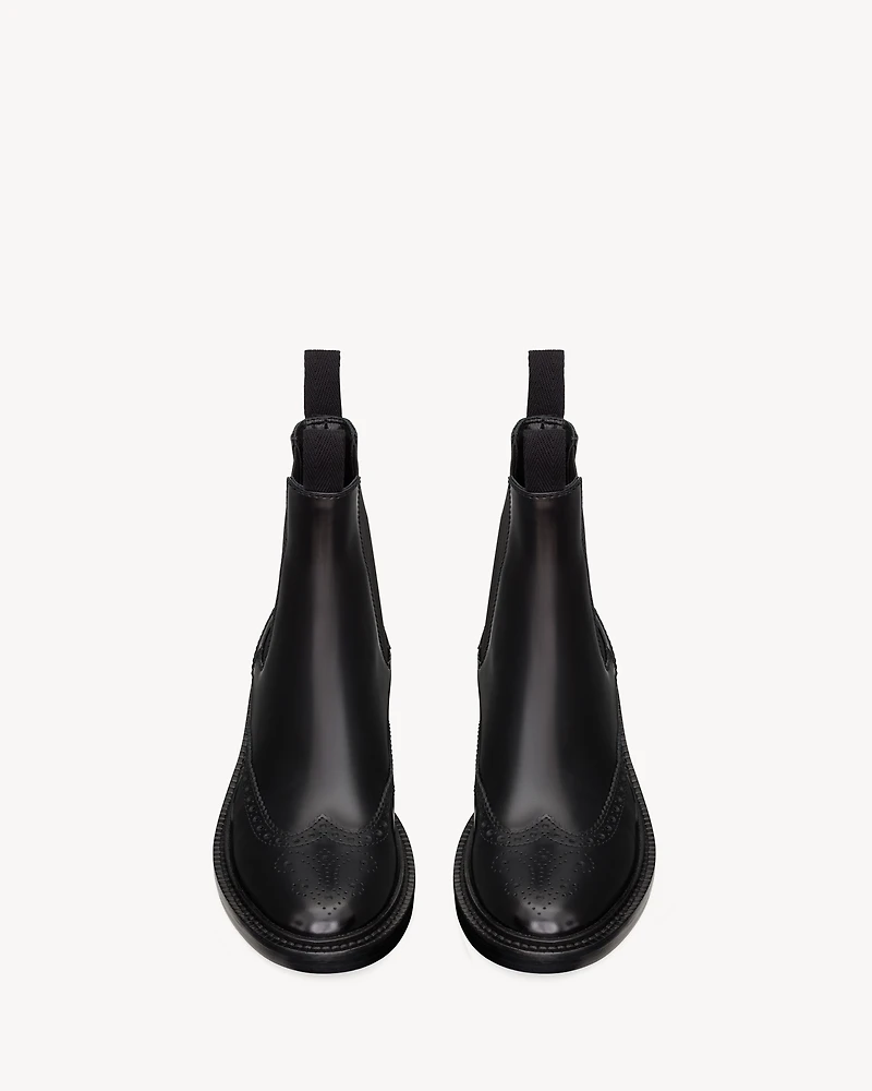 VINCENT Chelsea boots smooth leather