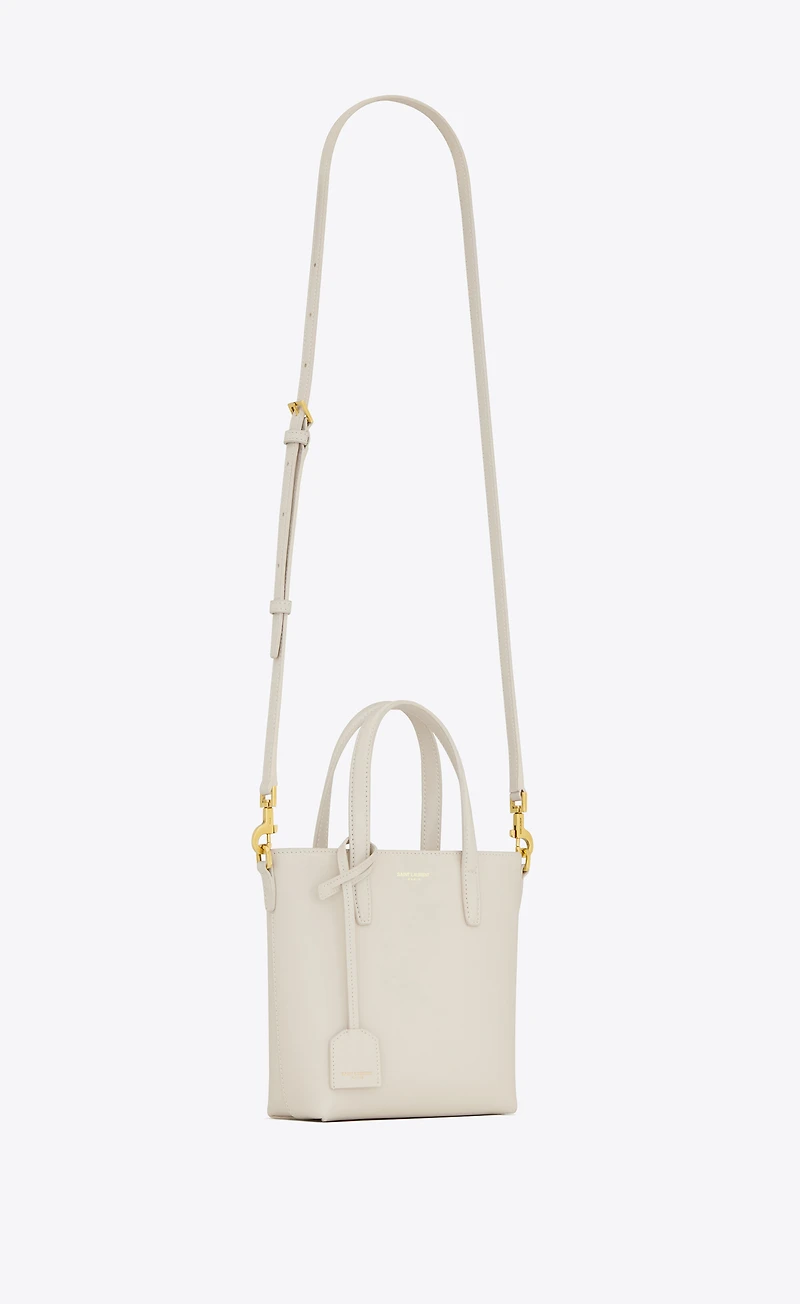 Mini Toy SHOPPING SAINT LAURENT in box leather