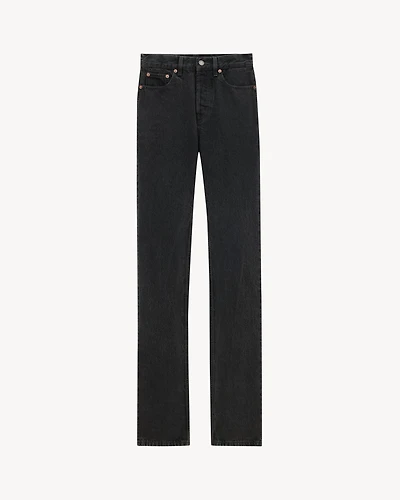 90's slim jeans black rock denim