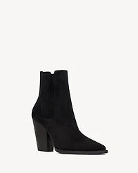 THEO chelsea booties suede