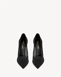 ANJA pumps rhinestone mesh