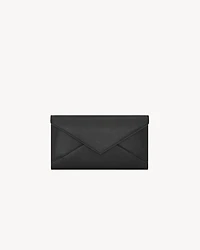 LETTER large wallet in leather