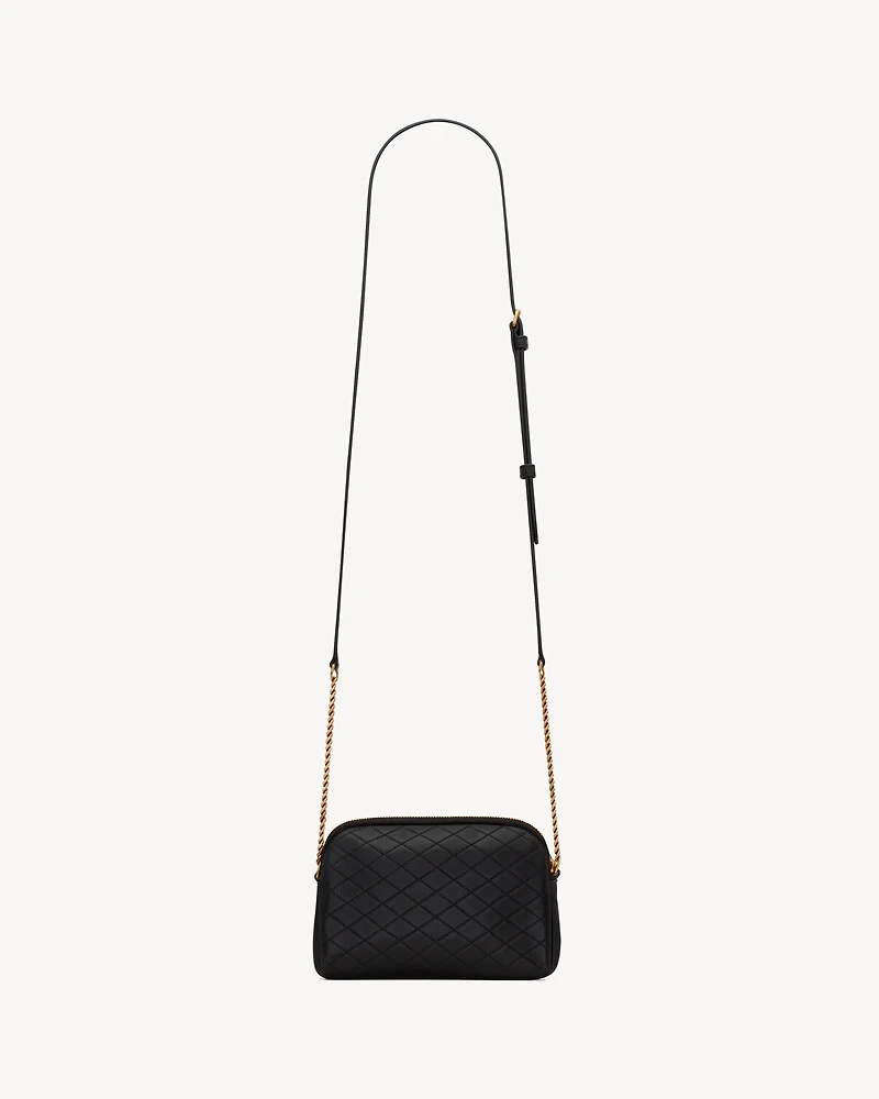 GABY ZIPPERED POUCH IN LAMBSKIN
