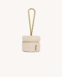 CASSANDRE MATELASSÉ CARRÉ mini cube in lambskin