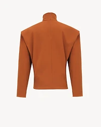 boxy top satin