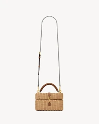 GABY vanity bag in osier