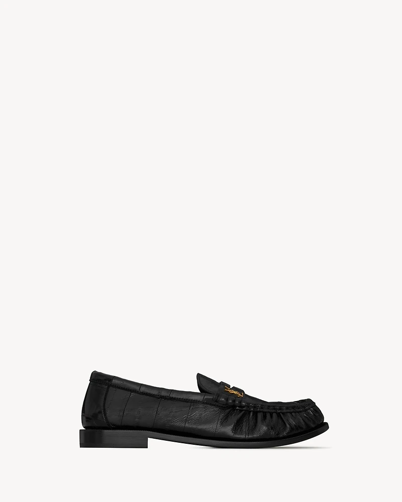 LE LOAFER supple eel
