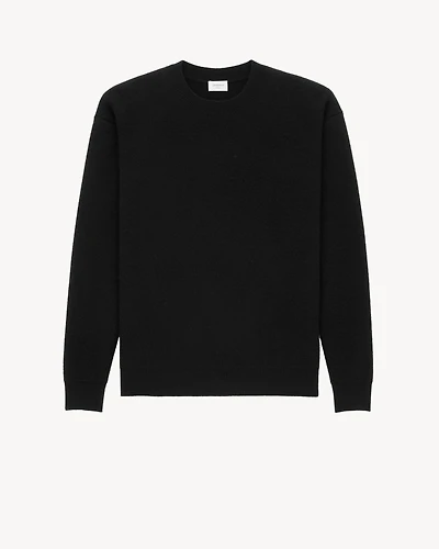 sweater brushed cashmere