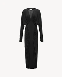 ruched dress stretch jersey