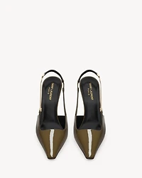 BLAKE slingback pumps patent leather