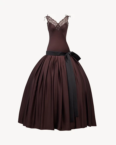 bell dress silk charmeuse