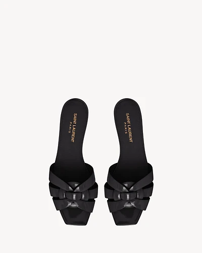 tribute MULES patent leather