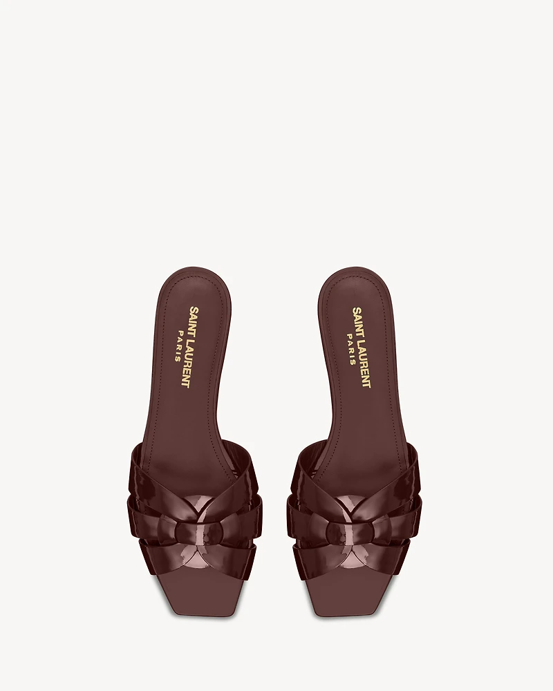 TRIBUTE MULES patent leather