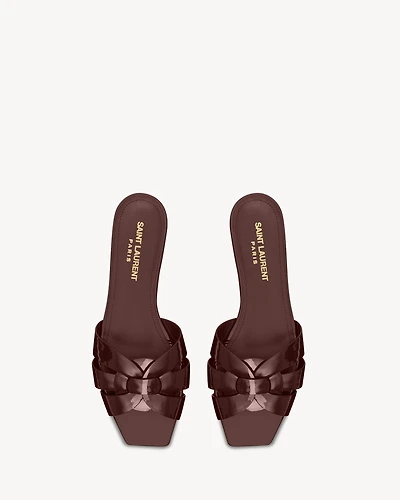 TRIBUTE MULES patent leather