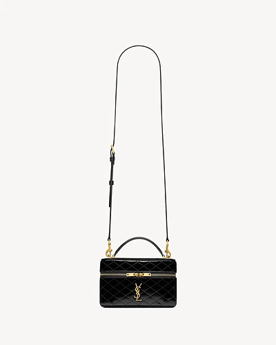GABY vanity bag in patent leather