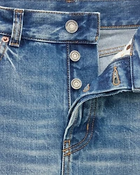 90's slim jeans 50's blue denim