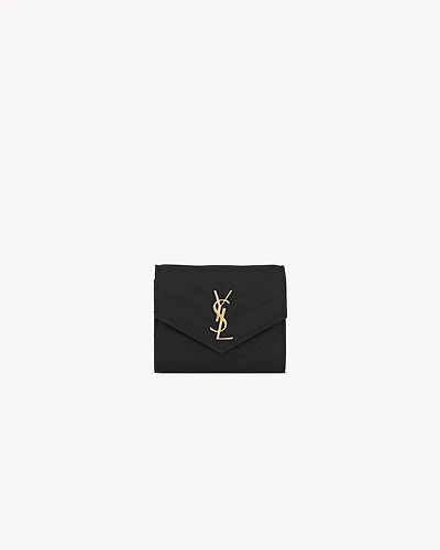 CASSANDRE MATELASSÉ MULTI-FOLD WALLET IN LAMBSKIN