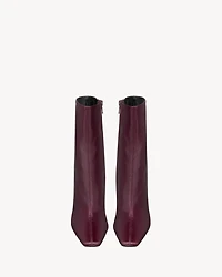 JILL booties smooth leather