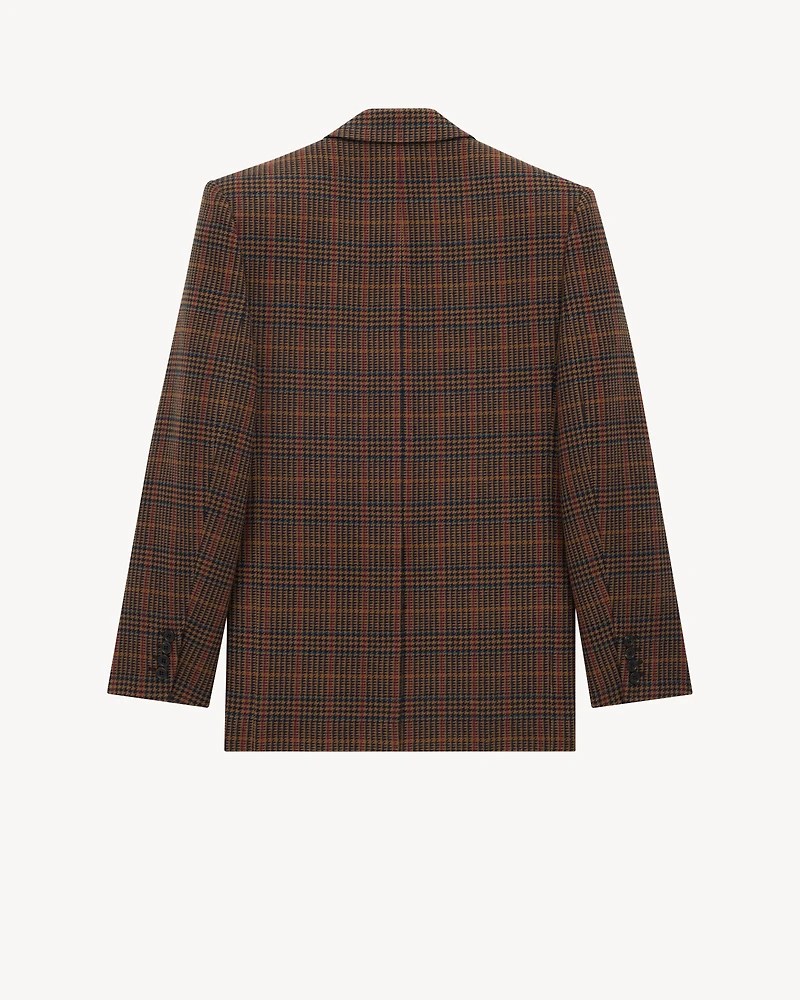 jacket wool check