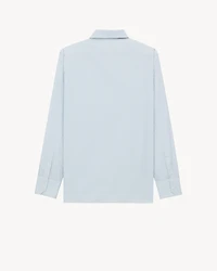 CASSANDRE shirt striped cotton poplin