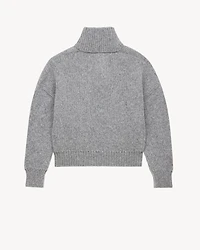 shawl sweater chunky knit