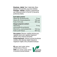 Vitamin B6, Vitamin B12 & Folic Acid