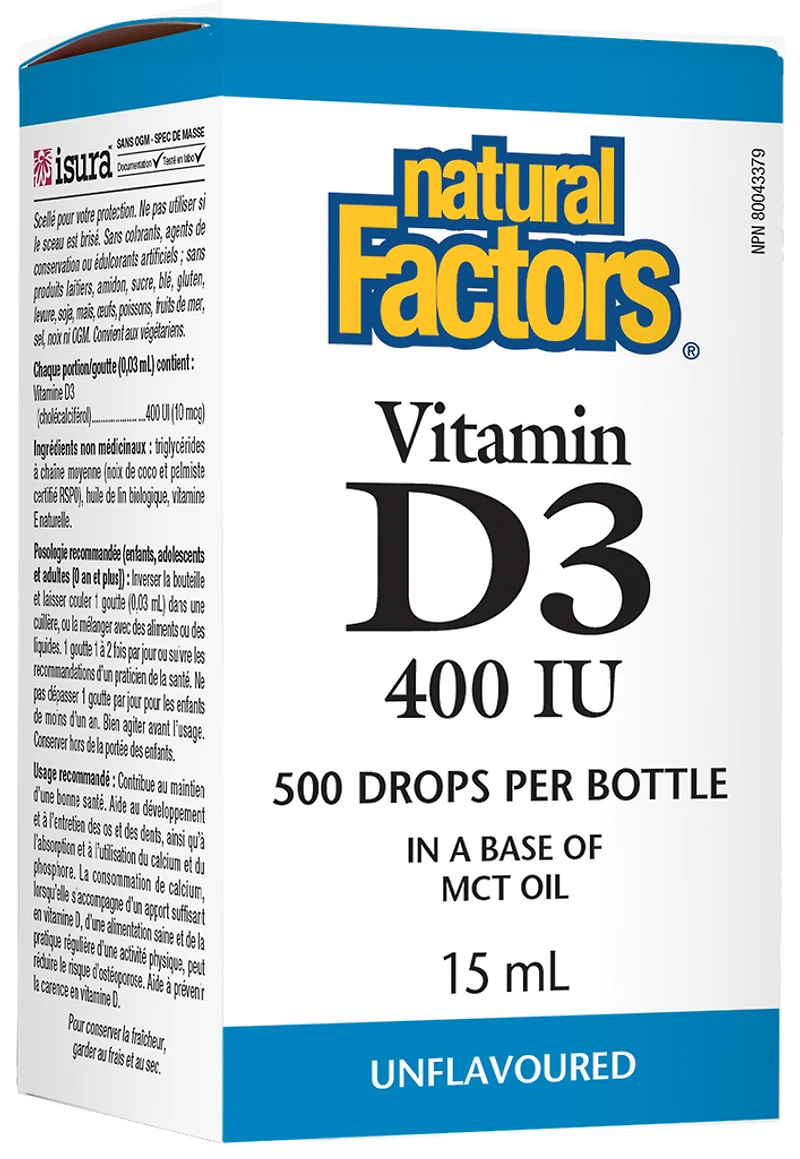 Vitamin D3 Drops 400 IU