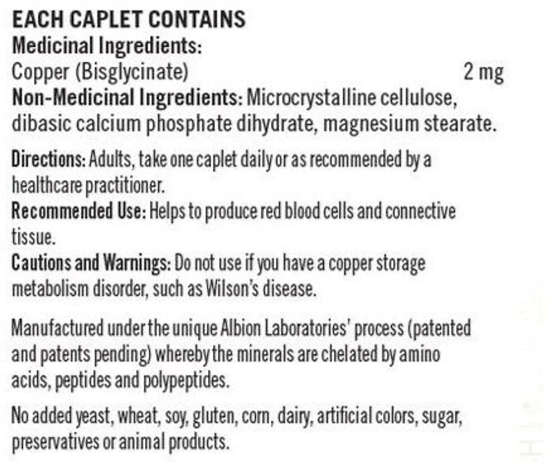 Copper Chelazome