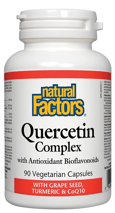 Quercetin Complex with Grape Seed, Turmeric & CoQ10