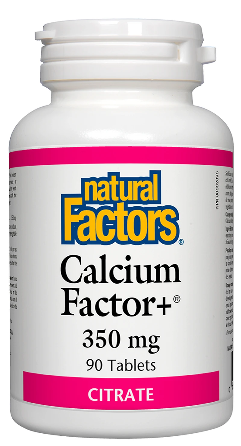 Calcium Factor+® Citrate 350 mg
