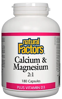 Calcium & Magnesium 2:1 Plus Vitamin D3