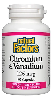 Chromium & Vanadium 125 mcg