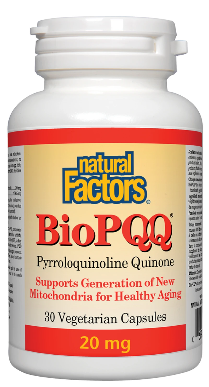 BioPQQ Pyrroloquinoline Quinone 20 mg